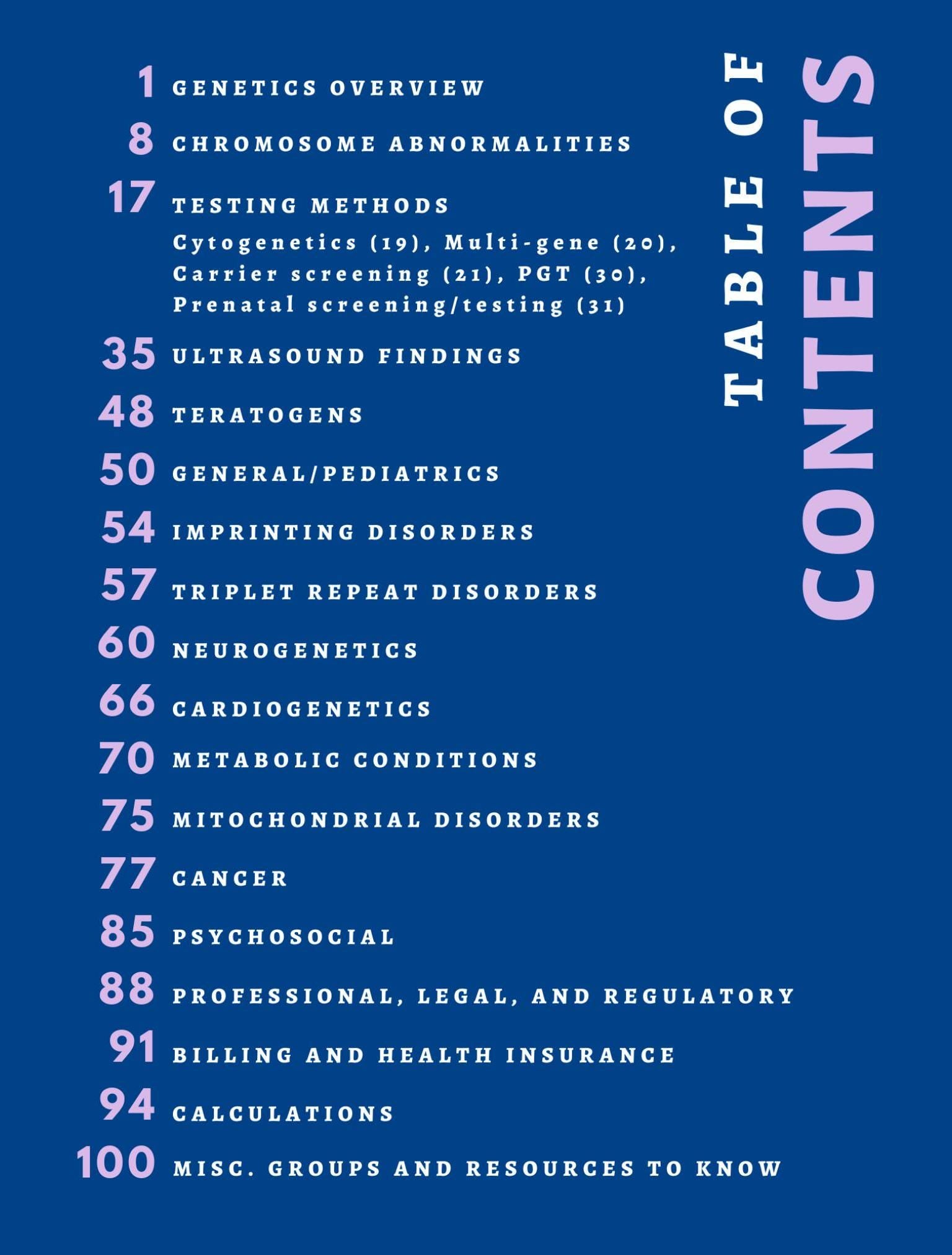 Genetic Counseling Complete Study Guide | Printed and Shipped | 2nd ed.