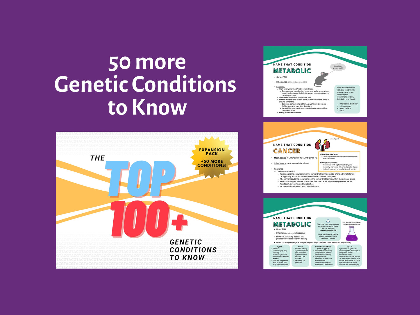 Flashcards: 50 More Conditions to Know- Expansion Pack