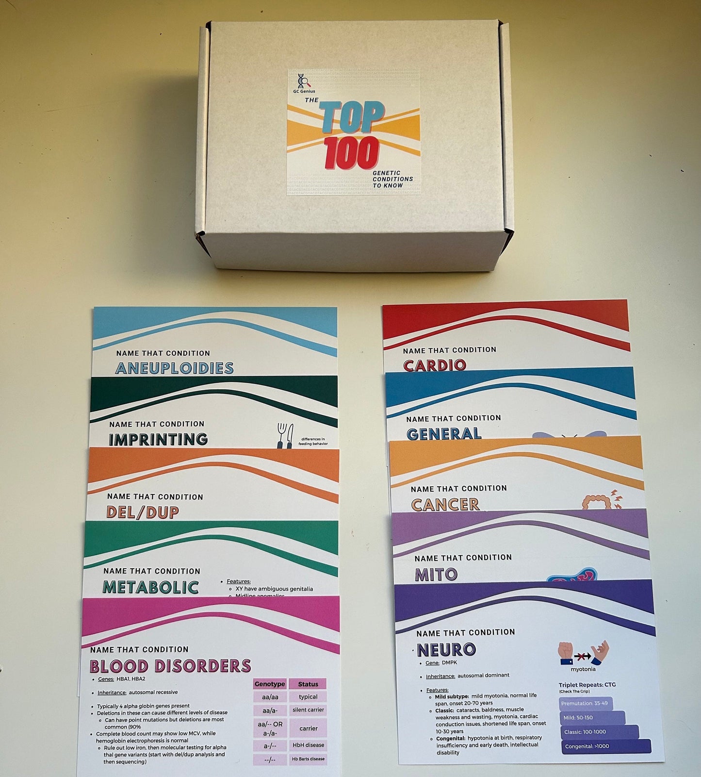 150 Flashcards: Top 100 Conditions to Know + Expansion Pack (150 conditions)